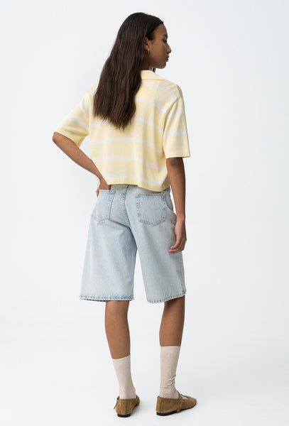 MAXI BERMUDA IN DENIM