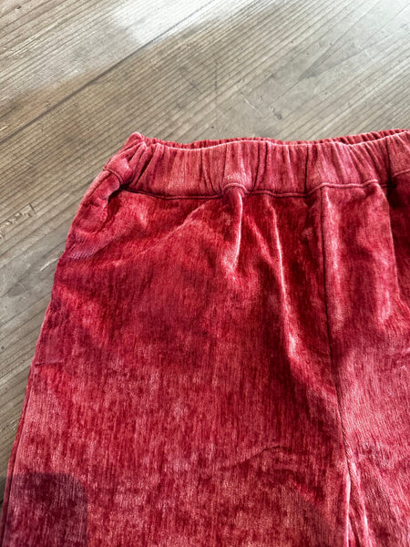 PANTALONE EFFETTO VELLUTO