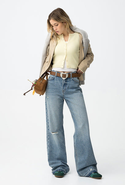 JEANS STRAPPATO