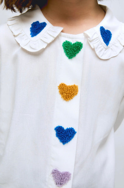 CAMICIA BOTTONI CUORE
