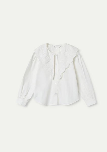 CAMICIA CON COLLO A PUNTA