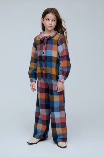 CAMICIA A SCACCHI MULTICOLOR