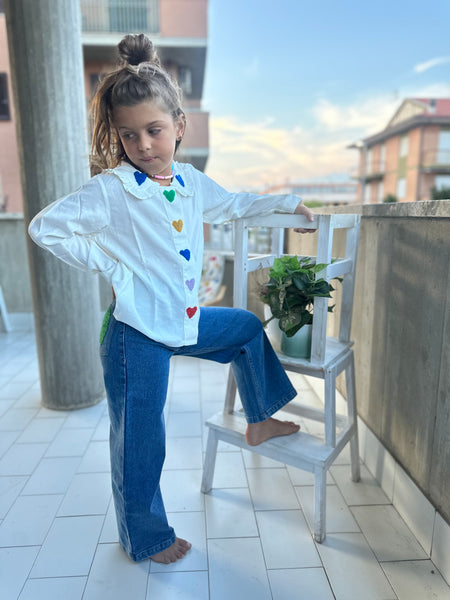 CAMICIA BOTTONI CUORE