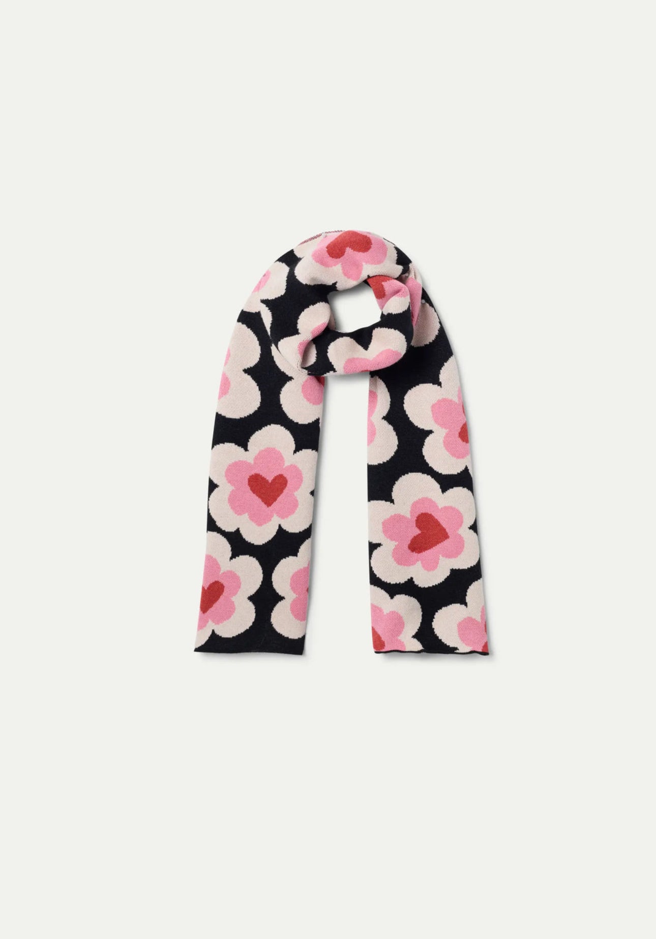 SCIARPA FIORI CUORE