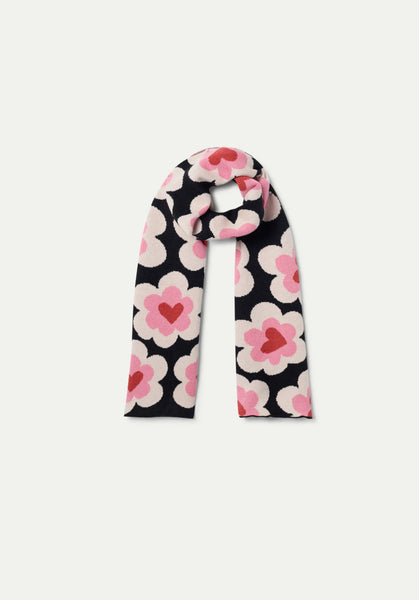SCIARPA FIORI CUORE