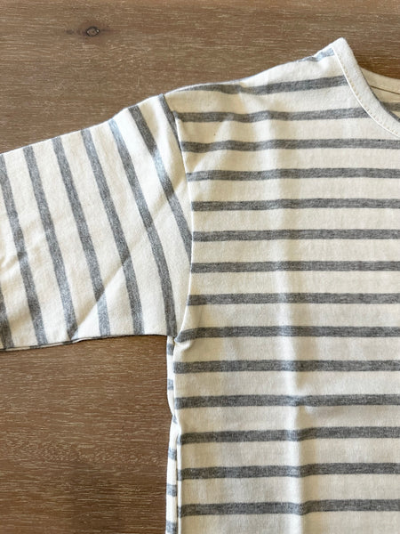 T-SHIRT RIGHE MELANGE