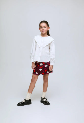 CAMICIA CON COLLO A PUNTA