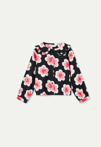 CAMICIA FIORI A CUORE