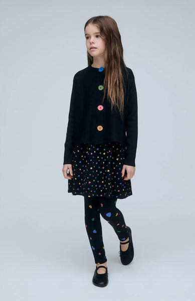CARDIGAN BOTTONI COLORATI