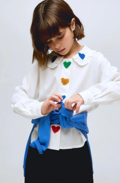 CAMICIA BOTTONI CUORE