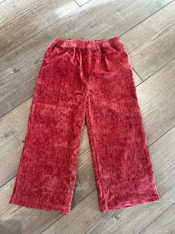 PANTALONE EFFETTO VELLUTO