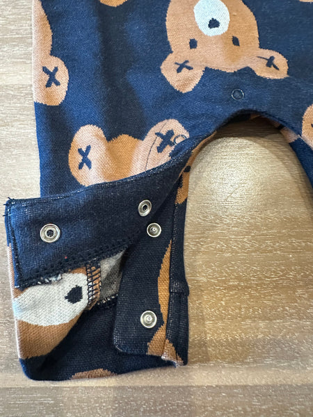 TUTINA BLU CON ORSETTI