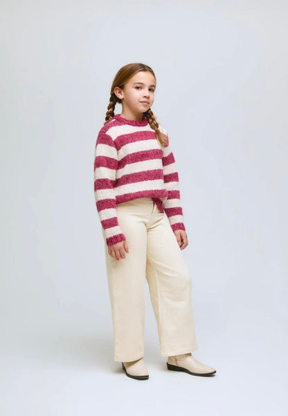 PANTALONE PALAZZO LATTE