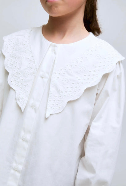 CAMICIA CON COLLO A PUNTA