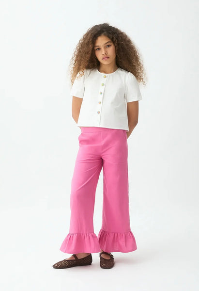 TOP BOTTONI MULTICOLOR