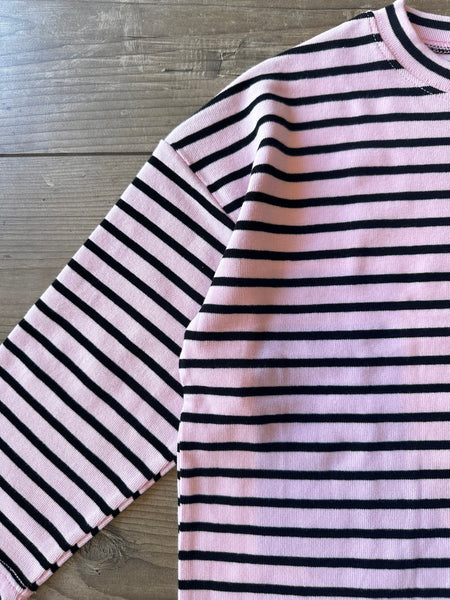 MAGLIA ROSA RIGHE