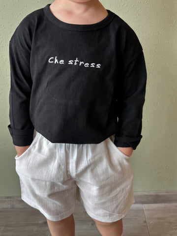 T-SHIRT RICAMATA (Che stress)