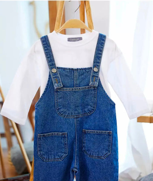 Salopette jeans (2-8anni)